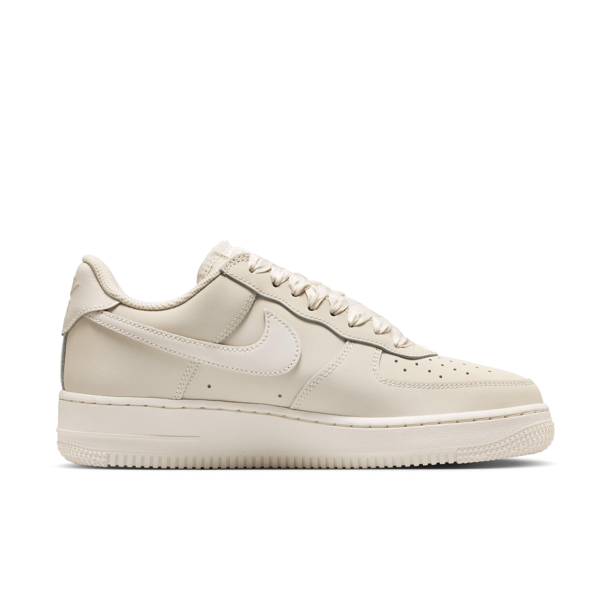 Nike Air Force 1 Retro Premium "Oatmeal/Oatmeal/Pale Ivory" Women's Shoe - OATMEAL/OATMEAL/IVORY